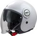 GARI G21 Casque Jet avec visière Blanc XS