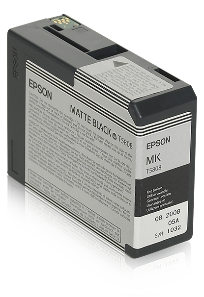 Epson T580800 Matte Black inktcartridge - Zwart