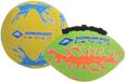 Schildkröt Mini-Ball-Duo Pack 970282, set bestaande uit 1 volleybal en 1 American football, Ø 9 cm, gripvast en zoutwaterbestendig, ideaal voor strand en water