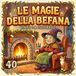 Libro Befana Libro da Colorare per Bambini: 40 disegni magici per intrattenere, calmare e rilassare i piccoli. Attività creativa lontano dagli schermi che ... e felici | regalo perfetto per l’Epifania