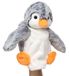 Uni-Toys Handpop pinguïn (blauw-gemêleerd) - 24 cm