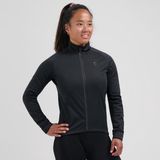 Rogelli Essential II Veste de cyclisme pour femme Hiver - Coupe-vent - Noir