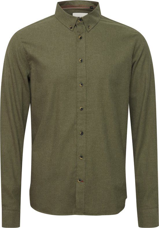 Blend BHBURLEY SHIRT NOOS Heren Lange mouwen shirts 3XL Winter Moss
