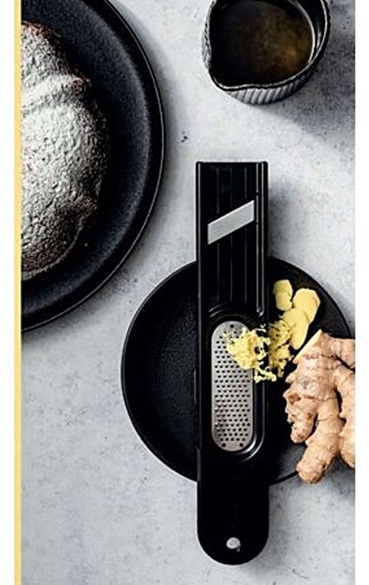 Microplane Ginger Tool 3-in-1 - Zwart