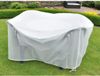 Merkloos 2x Tuinmeubelen afdekhoezen / beschermhoezen 200 x 80 cm