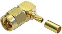 Telegärtner 100027638 SMA-connector fiche, coudé 50 Ω 1 pièce(s)