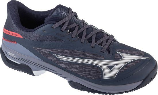 Mizuno Tennisschoen Padelschoen Wave Exceed Court CC Heren Grijs