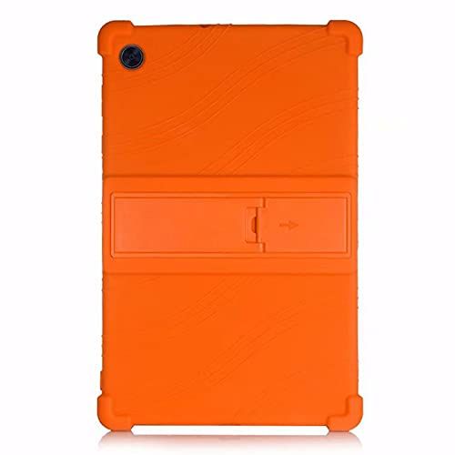 MOOPW Case voor Lenovo Tab M10 HD (2nd Gen) X306M/F 10.1 Inch Tablet 2020 Zacht Siliconen met Beugel Skins Schokbestendig Antislip Beschermend Hoes