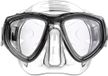 Seac Sub - Clear antifog duikbril - Zwart-transparant