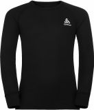 Odlo Active Warm Lange Mouwen Thermoshirt Kinderen - Zwart - Maat 164