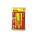 Starrett Decoupeerzaagbladen voor hout, 5 stuks, BU46, uniforme schacht, 6 tanden per inch, bimetaal, snelle rechte zaagbladenset, compatibel met Bosch Dewalt Hitachi Festool Milwaukee