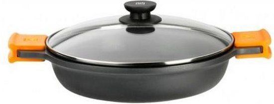 BRA Kookpot - 36 cm - Rond - Met deksel - Aluminium