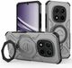 Selected by GSMpunt.nl Hoesje geschikt voor Xiaomi Redmi Note 15 Pro 5G | Compatibel met MagSafe / Qi2 | 360° Draaibare Magnetische Standaard | Back Cover Kickstand Ring | Grijs