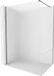 Mexen Kioto-X paroi de douche Walk-in 150 x 200 cm, verre dépoli 10 mm, gris canon brossé