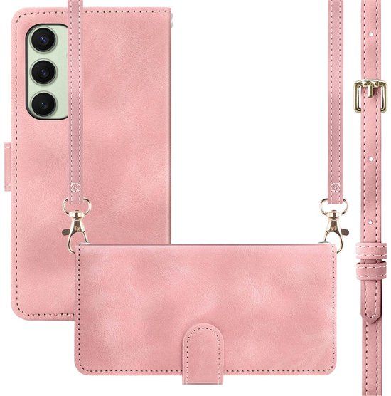 imoshion Bookcase met koord voor de Samsung Galaxy S24 FE - Roze