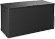 vidaXL Tuinbox 120x56x63 cm polypropeen rattan antracietkleurig
