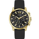 Guess Walker GW0913G2 Horloge - Siliconen - Zwart - Ø 44 mm