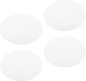 Merkloos / Sans marque Wan GmbH Ronde Lampenkappen - Diffusor Panel - Verlichting Verbeteren - Gelijkmatige Lichtverspreiding - 4 Stuks - Wit