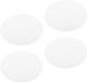 Merkloos / Sans marque Wan GmbH Ronde Lampenkappen - Diffusor Panel - Verlichting Verbeteren - Gelijkmatige Lichtverspreiding - 4 Stuks - Wit