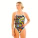 Turbo Yeah Comic Maillot de bain Multicolore 2XL Femme