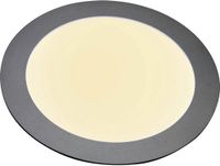 Heitronic 27636 LED-paneel 12 W Warmwit Zilver