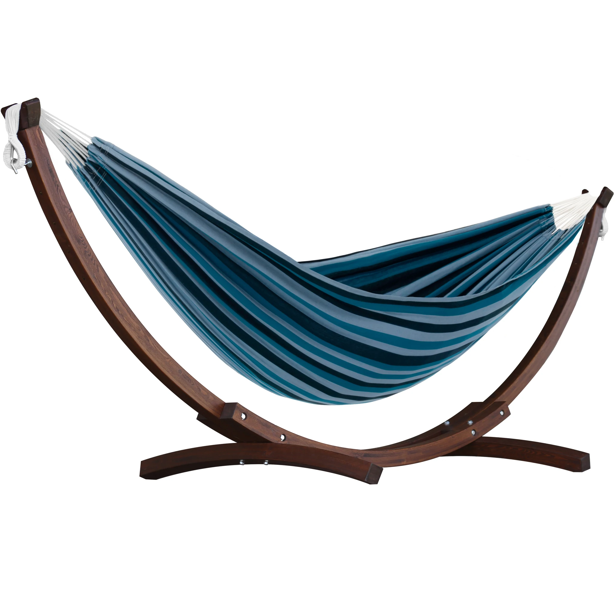 Vivere C8SPCT-34 Hangmat - blauw - katoen - 260x120x105 cm