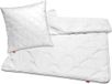 sleepling dekbed kussen set Basic 100 | dekbed 135 x 200 cm en kussen 80 x 80 cm | warm winterdekbed | overtrek van 100% microvezel | Made in EU | wasbaar tot 60 graden | wit