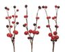 Everlands Spray foam l3b2h8 cm rood 3st kerst