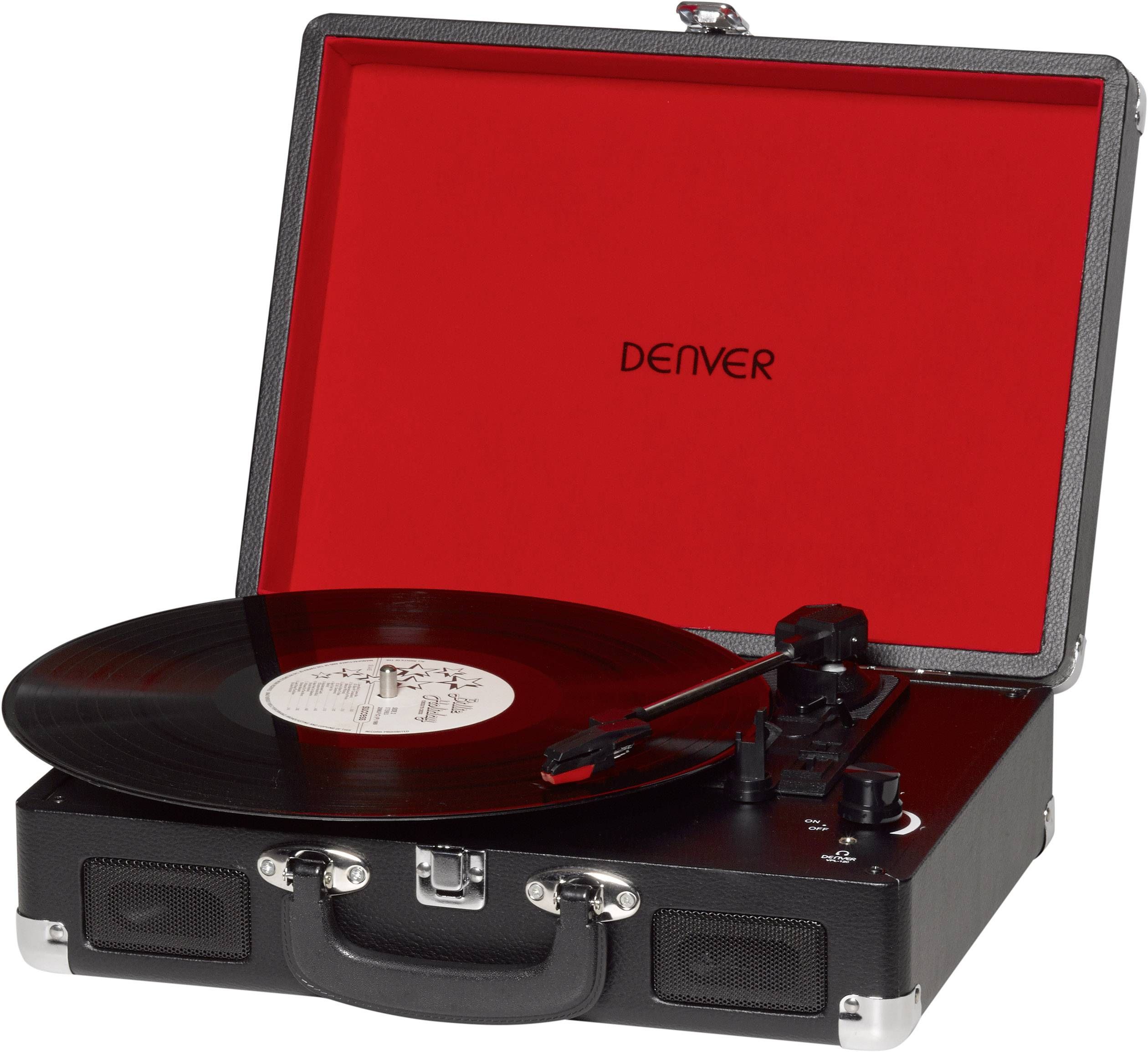 Denver VPL-120BLACK - Platenspeler - Zwart
