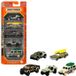 Matchbox, set de 5 véhicules, modèle aléatoire, voitures miniatures en métal, convient aux enfants à partir de 3 ans