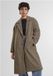 Urban Classics Curvy Urban Classics Oversized Plaid Jas XXL Beige/Zwart