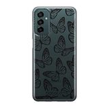 ERT GROUP mobiel telefoonhoesje voor Samsung A13 4G origineel en officieel erkend Babaco patroon Butterflies 002 optimaal aangepast aan de vorm van de mobiele telefoon, gedeeltelijk bedrukt