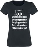 Tierisch Beestachtig Every meal you make Dames T-shirt - Zwart - XXL