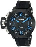 CEPHEUS Herenhorloge XL analoog kwarts siliconen CP901-622B