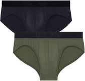 HOM Minislip Supersoft Heren Zwart/Kaki Maat L