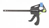 Högert Technik Snelspanner - 63x150mm - Ergonomisch - Roestvrijstalen Gids