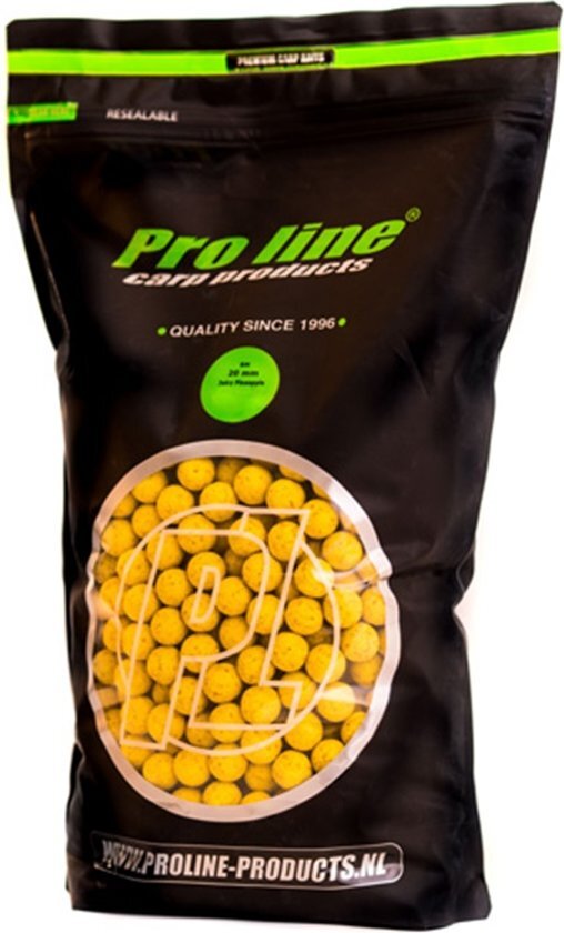 Proline Pro Line Juicy Pineapple - Boilies - 15 mm - 1 kg