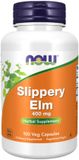 Now Foods Slippery Elm 400 mg 100 capsules