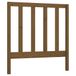 VidaXL Hoofdbord 95x4x100 cm Massief Grenenhout Honingbruin