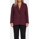 GUESS Lia Blazer Droit Regal Plum Taille: 48