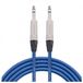 Studiospares Pro Neutrik Balanced / Stereo Jack Mogami Cable, 2.5m Blue