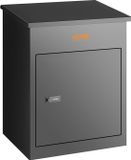 Vevor Pakketbrievenbus Zwart 44x35x58,3 cm