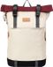 Doughnut Christopher Dagrugzak 50 cm Laptop compartiment - 15 inch - stone x wine