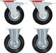 vidaXL Wielen 4 st 125 mm