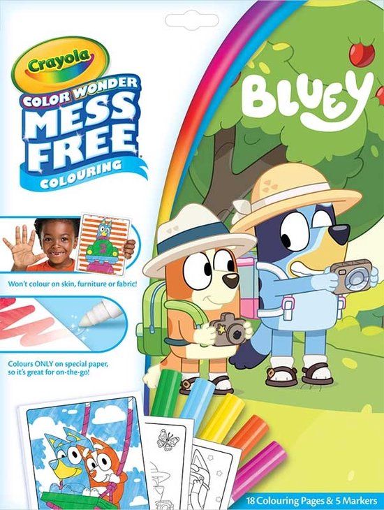 CRAYOLA BLUEY COLOR WONDER - Educatief spel - Multicolor
