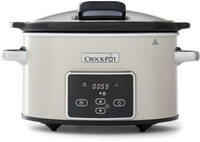 Crock-Pot CSC 060X 3.5L Slow Cooker - Digital, Chrome