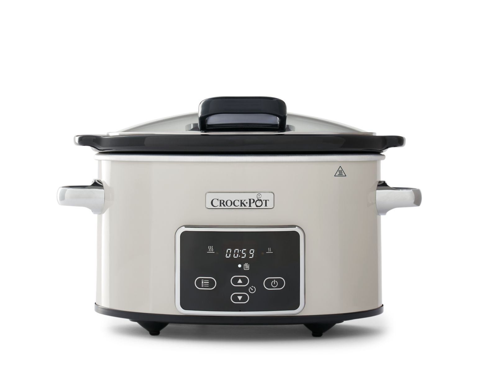 Crock-Pot CSC 060X 3.5L Slow Cooker - Digital, Chrome