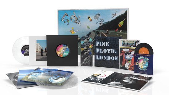 Wish Pink Floyd - Wish You Were Here: 50th Anniversary - LP - Coloured Vinyl - Boxset - 8 stuks - Stereo