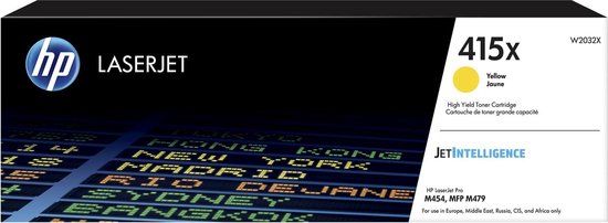 HP 415X Ylw Contract LaserJet Toner Crtg