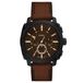 Fossil FS6101 Heren Horloge 44mm - Bruin